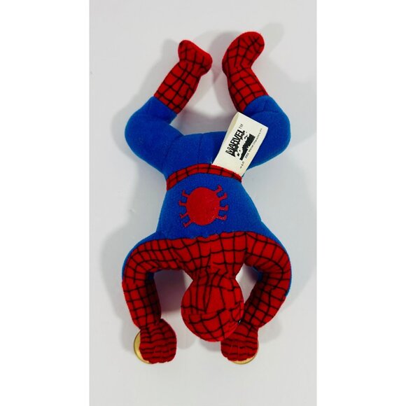 Marvel Spider-Man Superhero Plush With Suction Cups 1999  Kelly Toy 9” - Picture 2 of 10